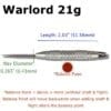 "WARLORD" - 27 Grams EL-C w/Rainbow PVD Item#1302 - Image 3