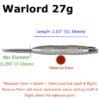 "WARLORD" - 27 Grams EL-C w/Rainbow PVD Item#1302 - Image 5
