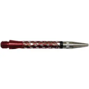 Medium Red Aluminum Wrapped Spinner Shaft