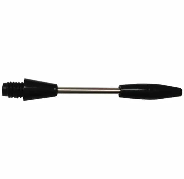 Medium Black Plastic Wire Shaft