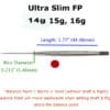 "ULTRA SLIM" - 16 Grams Fixed Point Item#1096 - Image 6