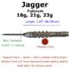 "JAGGER" - 21 Grams Fulcrum w/Rainbow PVD Item#965 - Image 4