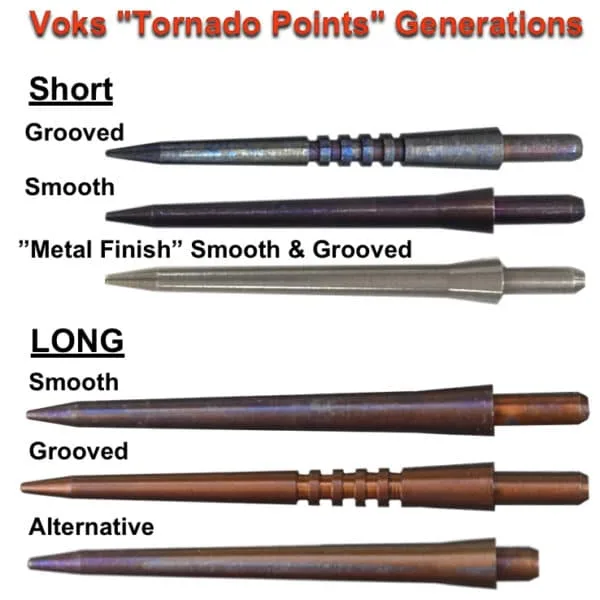 LONG Metal Smooth Tornado Points - ALTERNATIVE - Image 3