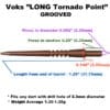 LONG Tornado Points - GROOVED - Image 2