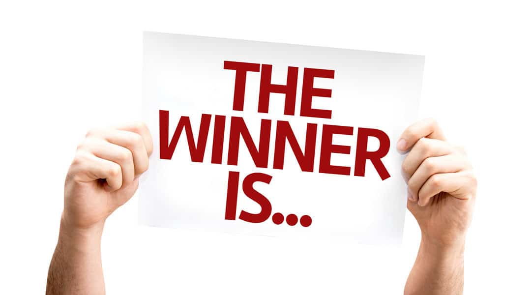 AND THE WINNER IS……