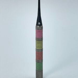 "CONTENDER" - 21.5 Gram Knurled and Colored 2BA Soft Tip Item#1526