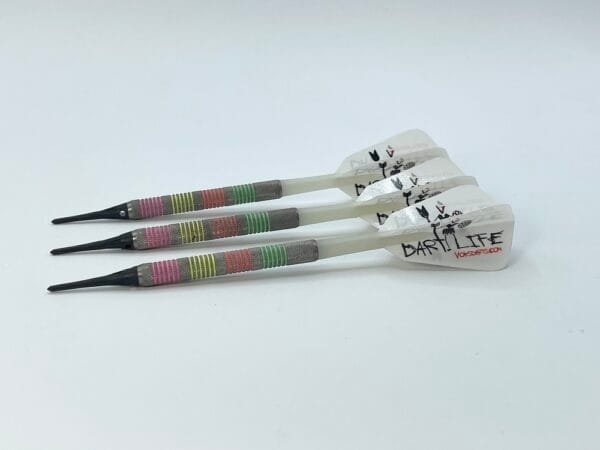 "CONTENDER" - 21.5 Gram Knurled and Colored 2BA Soft Tip Item#1526 - Image 2